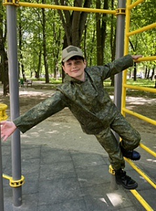 Костюм дождевик детский, зелёная цифра