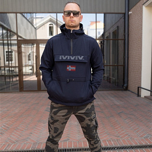 Анорак M65 Soft Shell Short, dark blue