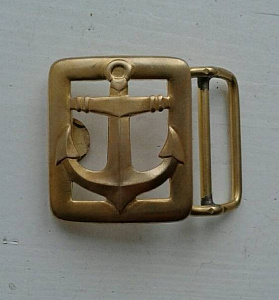 Бляха на ремень Морфлот прорезная