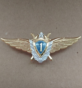 Знак Лётчик ВКС 1-го класса