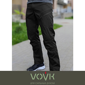 Брюки тактические VOЎK UTL Canvas Black