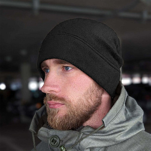 Шапка флисовая Black