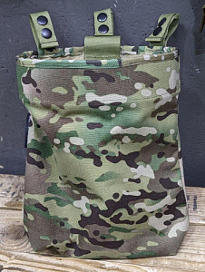 Подсумок под сброс отстрелянных магазинов Multicam