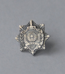 Значок БЭП МВД