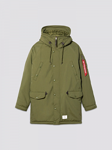 Куртка зимняя Alpha Industries N-3B Altitude MOD Parka Dark Green