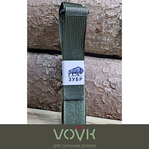 Ремень тактический VOЎK велкро Olive