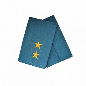 Фальш-погоны МЧС Прапорщик, вышитые