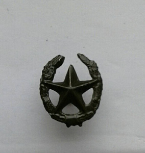 Эмблема петлица Сухопутные Войска СССР зелёный