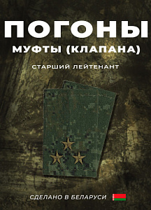 Фальш-погоны Старший Лейтенант кфм цифра