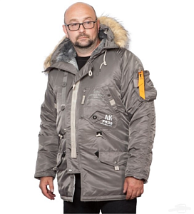 Куртка зимняя мужская Apolloget SAPPORO Asphalt/Gun Metal