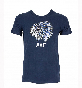 Футболка Abercrombie & Fitch 1865 navy