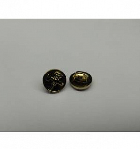 Пуговица железнодорожников д. 14 мм литая