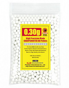 Страйкбольные шары GUARDER 0,30г