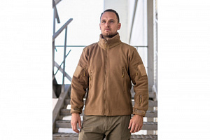 Кофта флисовая тактическая реплика США Coyote 