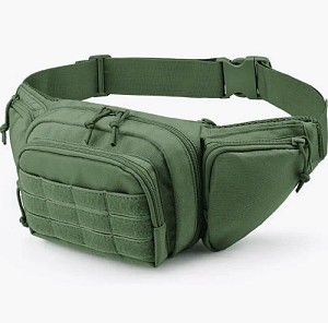 Сумка поясная тактическая 5 отделений Olive