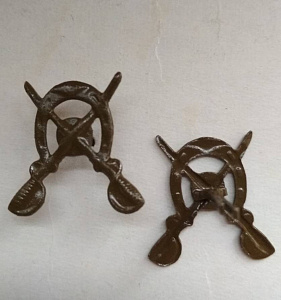 Эмблема петлица Кавалерии СССР защитная 1шт