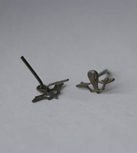 Эмблема петлица ВДВ СССР металлическая защитная 1шт