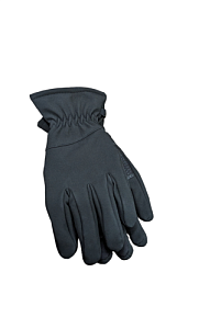Перчатки тактические зимние Soft-Shell с флисом Black