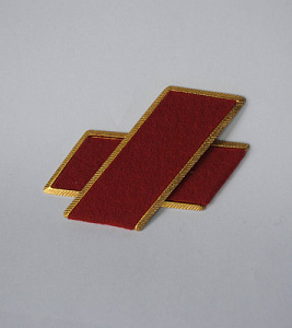Петлицы парадные СССР, красные