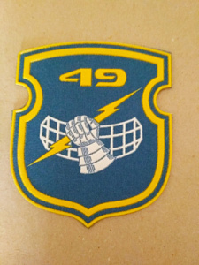 Шеврон 49 радиотехническая бригада, пластизол