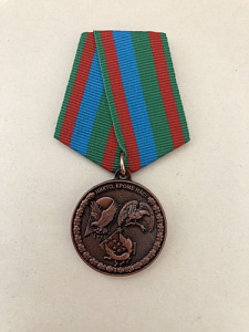 Памятная медаль За службу в ВДВ ССО Республика Беларусь Тип-3