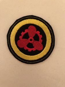 Шеврон штат специалиста ВМФ СССР Механик сверхсрочной службы