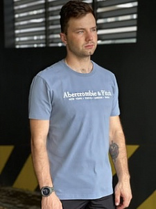 Футболка Abercrombie & Fitch (light blue)