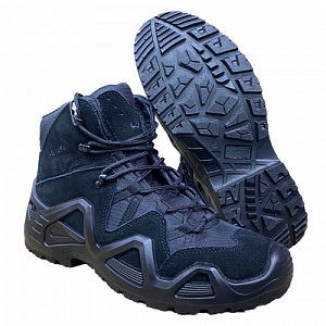 Ботинки тактические LOWA Zephyr GTX Mid Black реплика