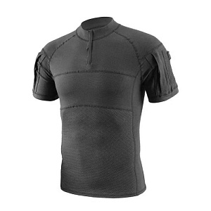 Рубашка тактическая Combat Shirt с коротким рукавом Black