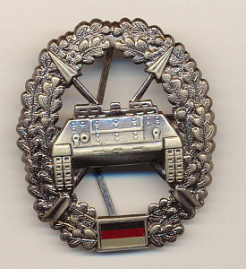 Кокарда частей противотанковой обороны Бундесвера