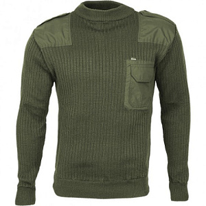 Свитер оливковый армейский