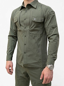 Рубаха тактическая Coolmax для жаркого климата HAN-WILD Olive