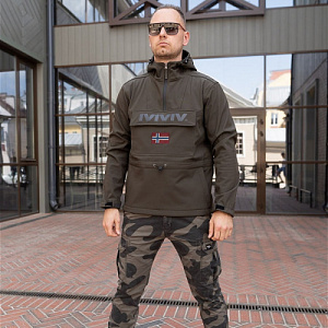 Анорак M65 Soft Shell Short, green