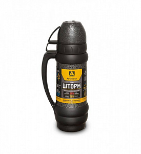 Термос Арктика 109-1000М с узким горлом 1000 мл чёрный